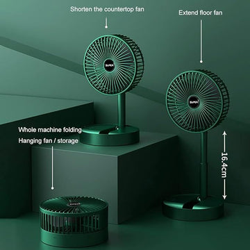 Rechargeable folding fan - Arabinox