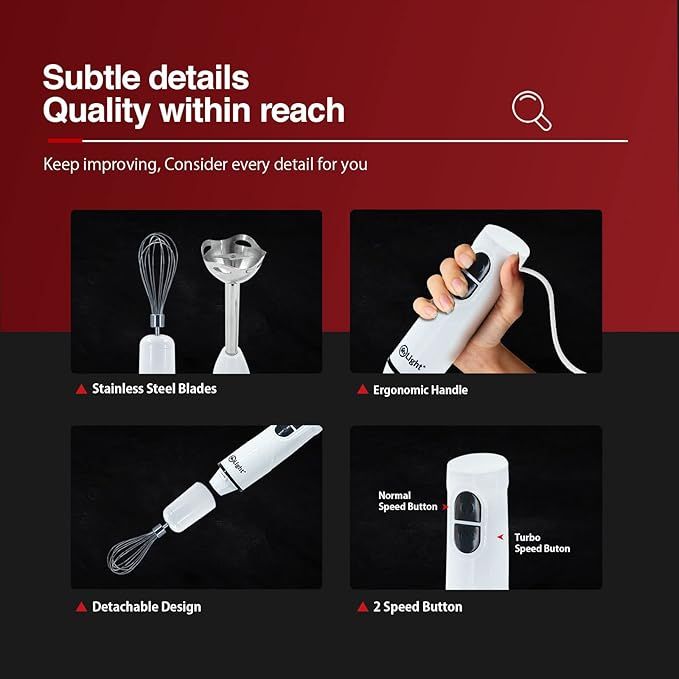 2 in 1 Hand Mixer - Arabinox