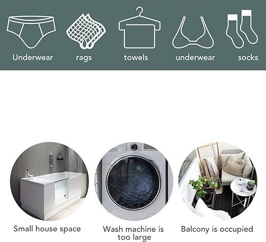 2 in 1 Mini Washing Machine - Arabinox