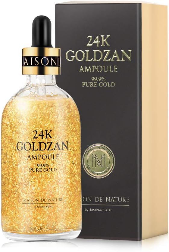 24k GOLDZAN AMPOULE 99.9% Pure Gold Serum - Arabinox