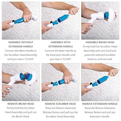 3 in 1 Electric Spin Scrubber Machine - Arabinox