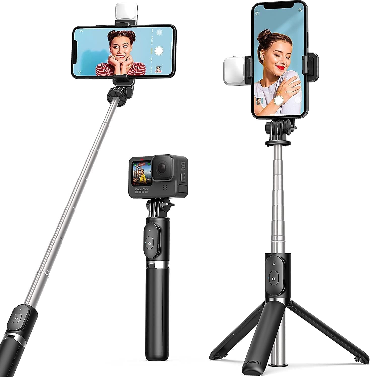 3 in 1 Multi-functional Consumable Selfie Stick - Arabinox