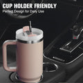 40oz Tumbler with Handle Insulated Stainless Steel - Arabinox