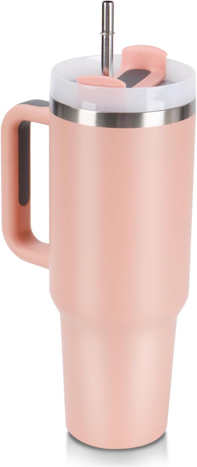 40oz Tumbler with Handle Insulated Stainless Steel - Arabinox