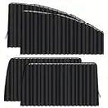 4pcs Portable Car Side Window Shade - Arabinox