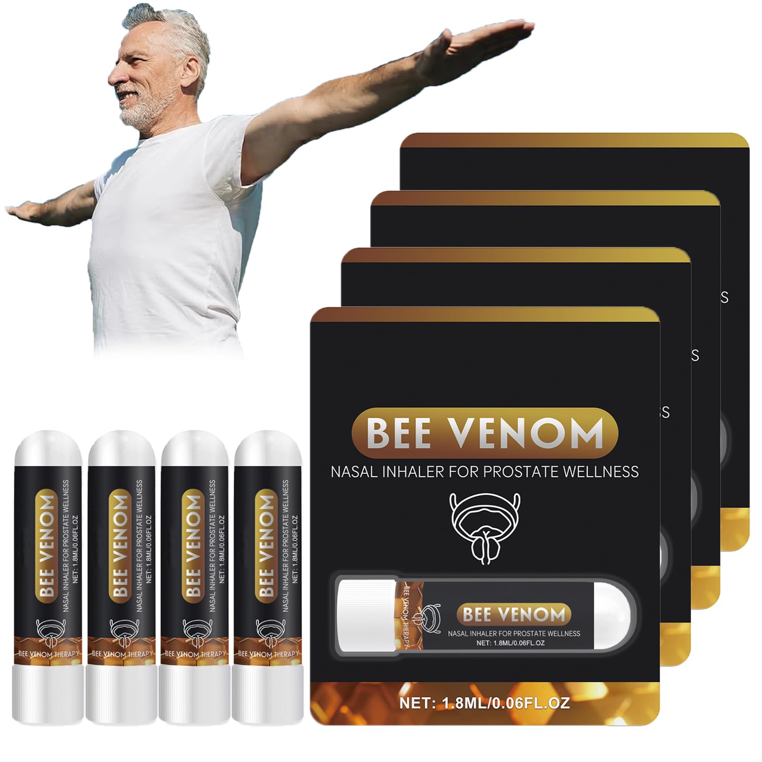 BeeBoom Nasal Inhaler for Prostate Wellness - Arabinox