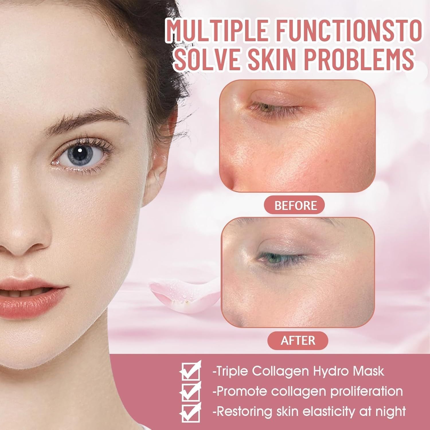 Allony Collagen Night Mask - Arabinox