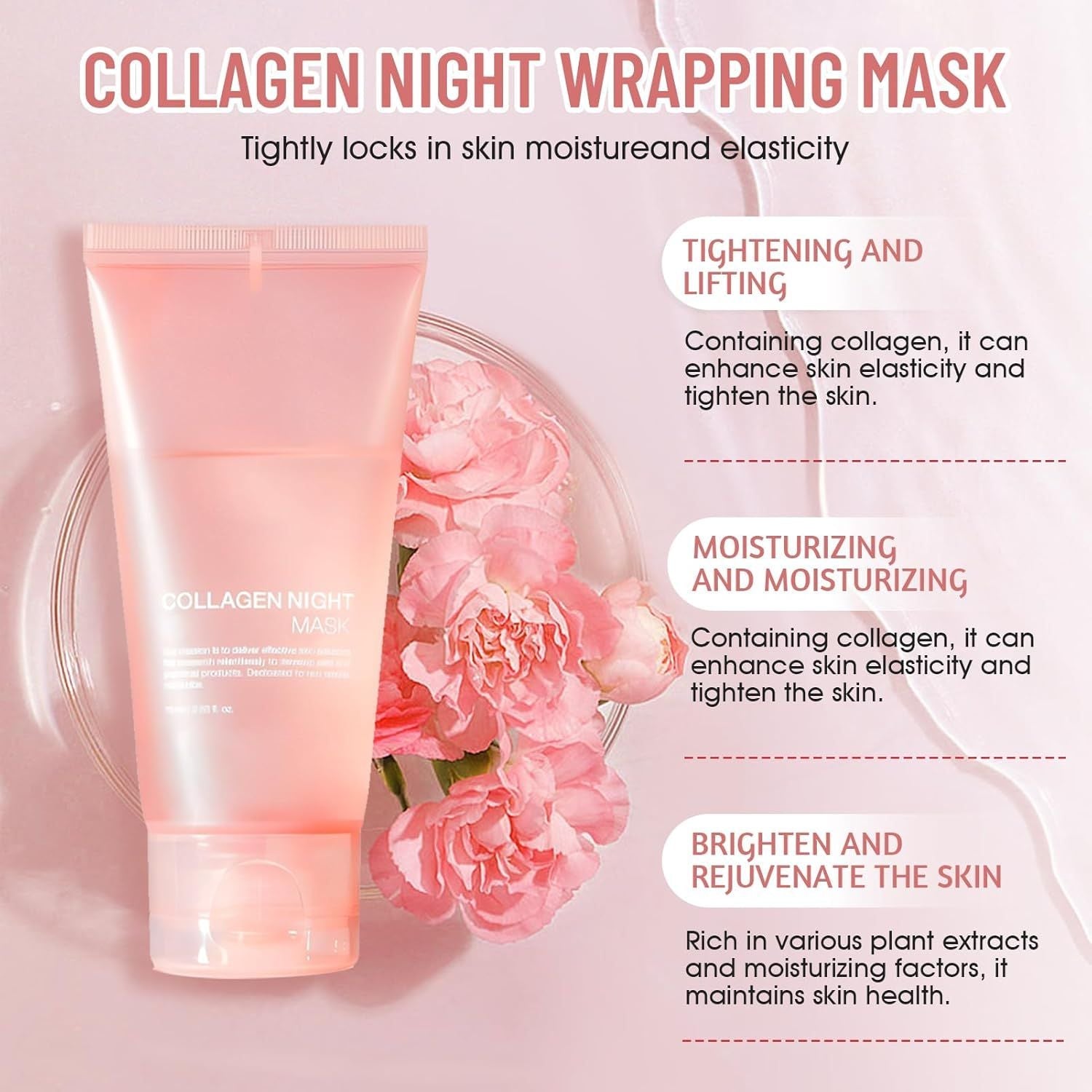 Allony Collagen Night Mask - Arabinox