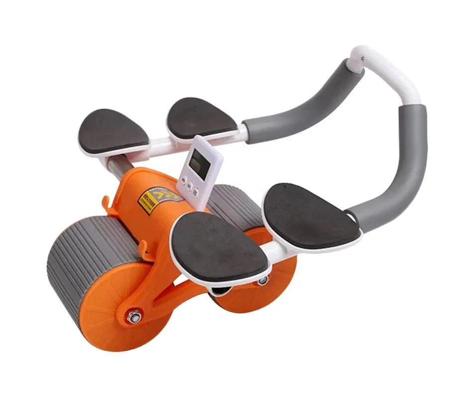 Auto Rebound Abs Wheel With Elbow Support - Arabinox