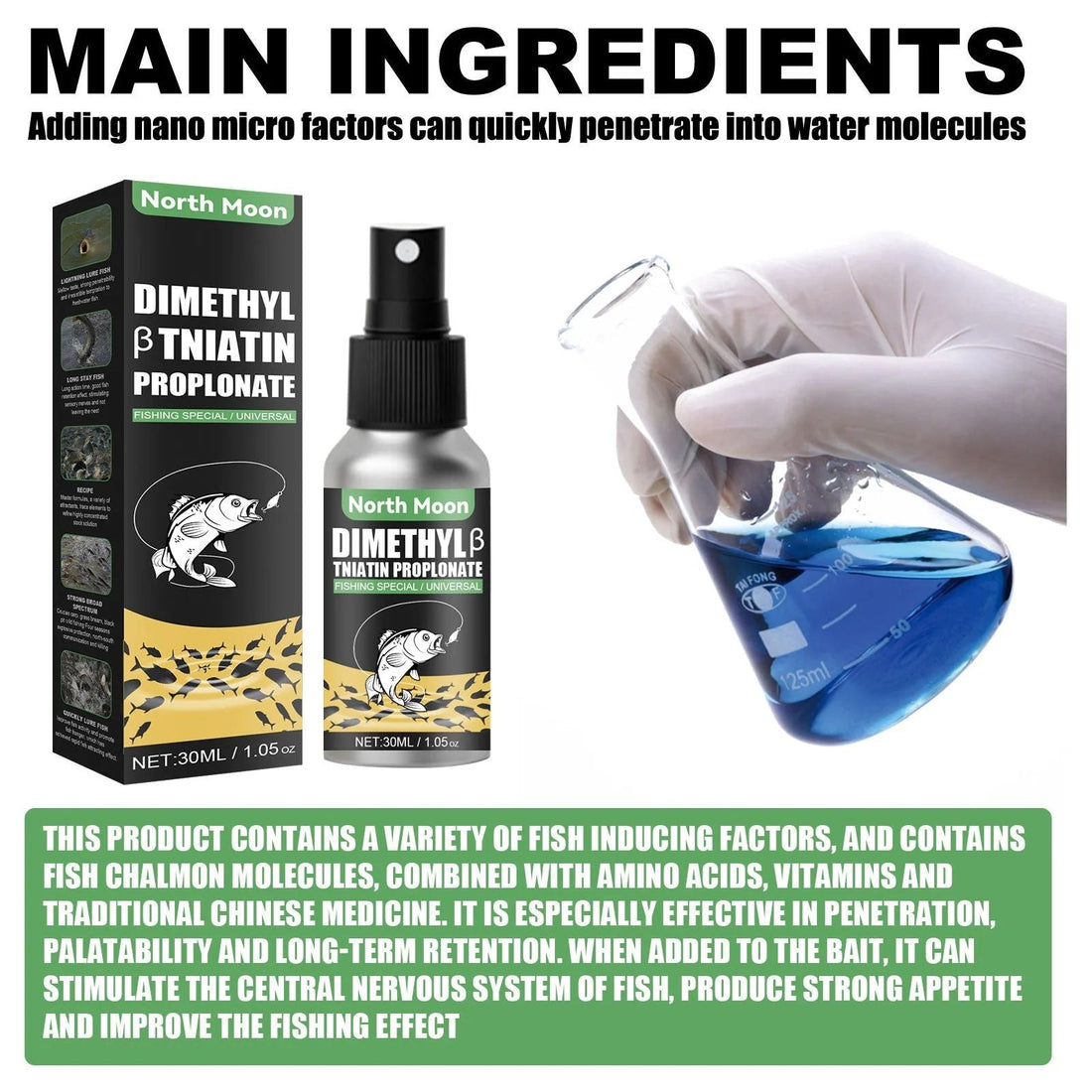 Bait Phagostimulant Fishing Angling Additive Phagostimulant Bait Fishing Wild Fishing Lure - Arabinox