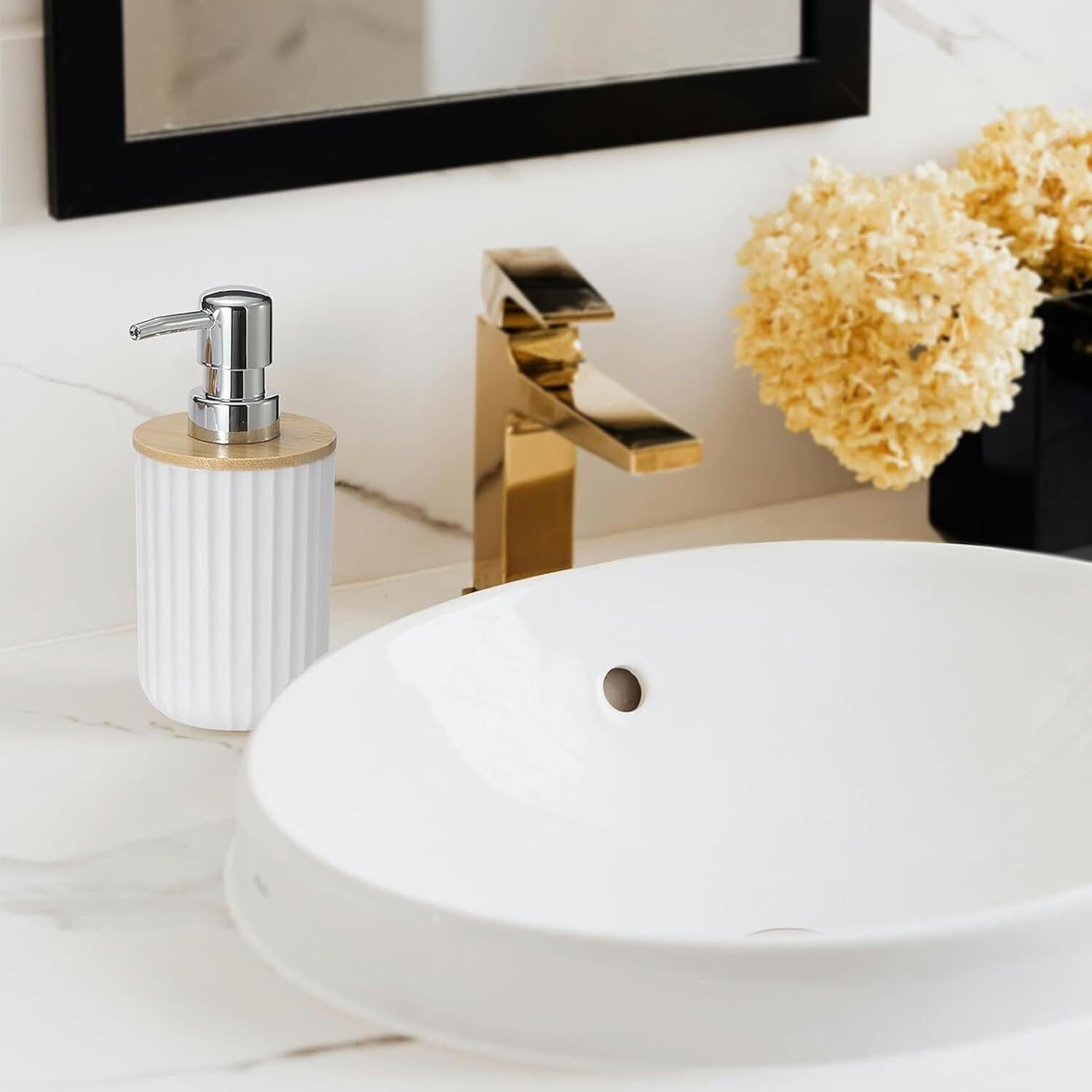 Bathroom Accessories Set, 6 Pieces - Arabinox