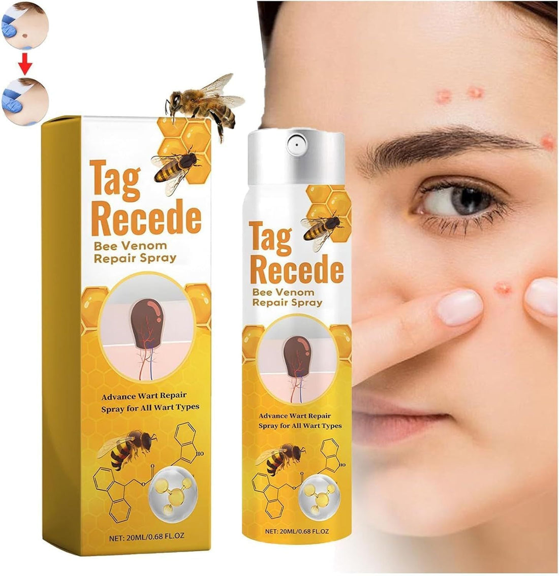 Tag recede Bees Treatment Spray - Arabinox