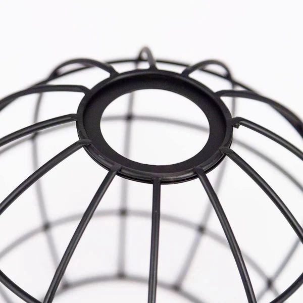 Black Iron Edison Lamp Shade - Arabinox