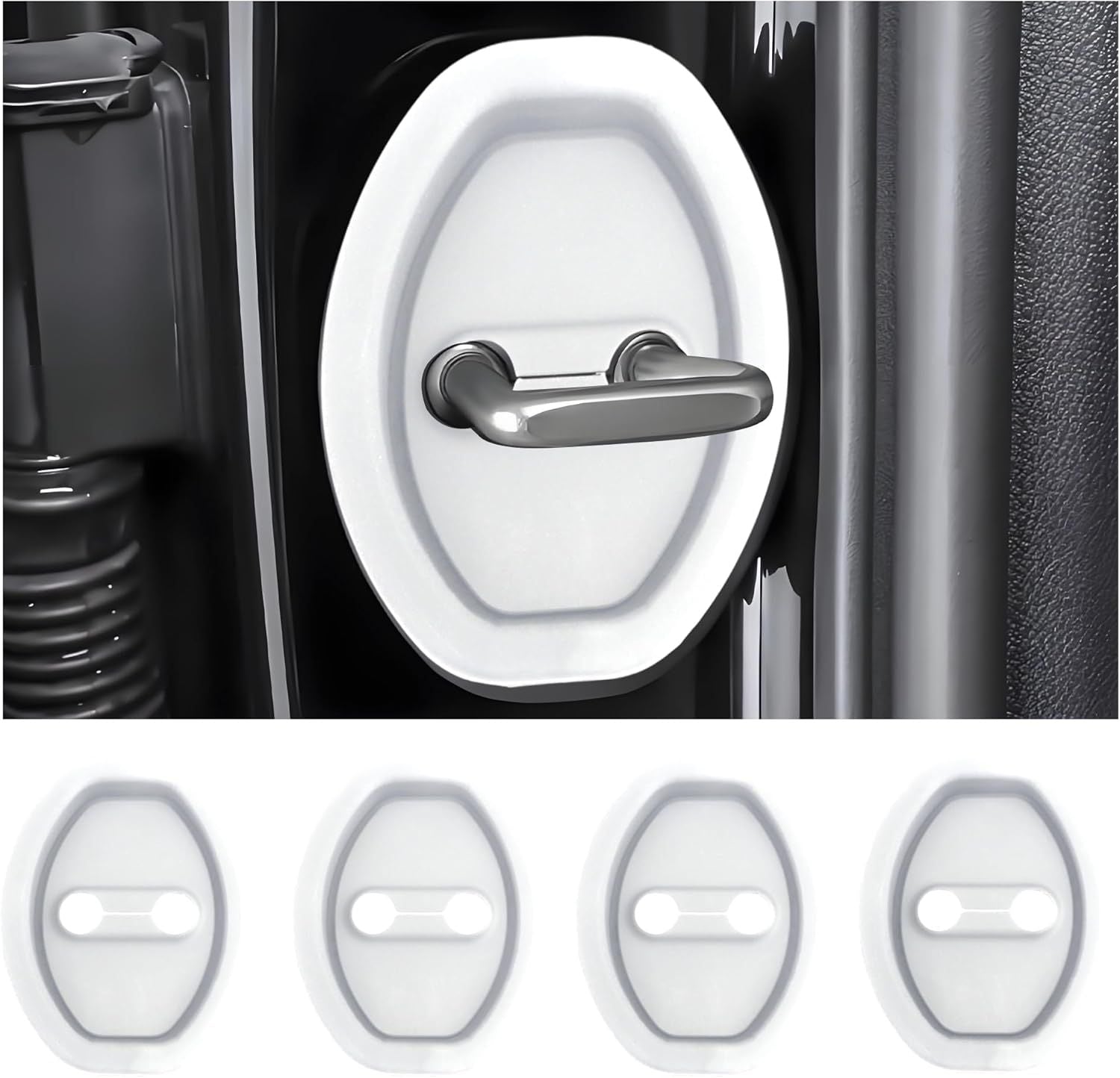 Premium Silicone Car Door Lock Covers - Arabinox