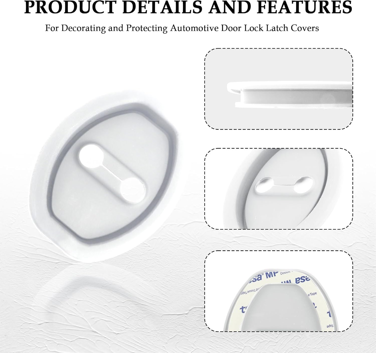 Premium Silicone Car Door Lock Covers - Arabinox