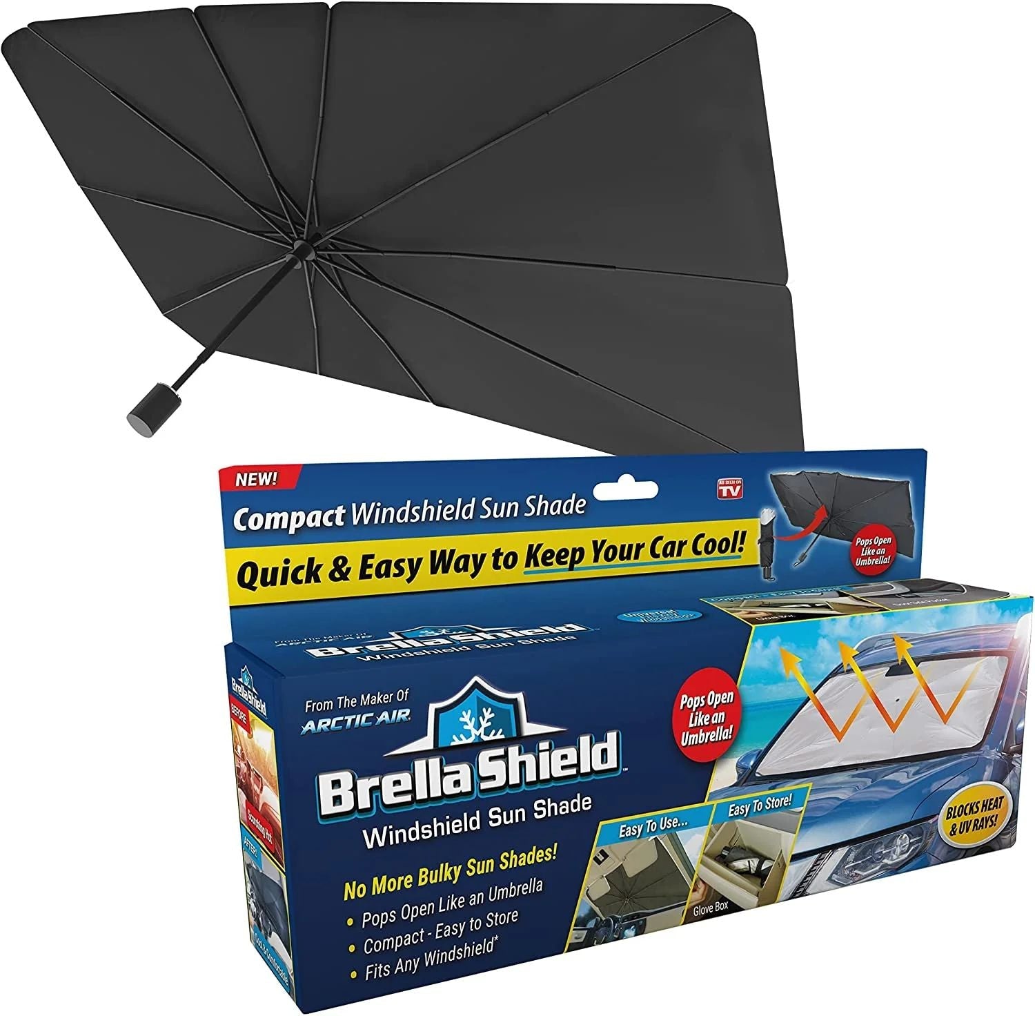Car Windshield Sun Shade - Arabinox