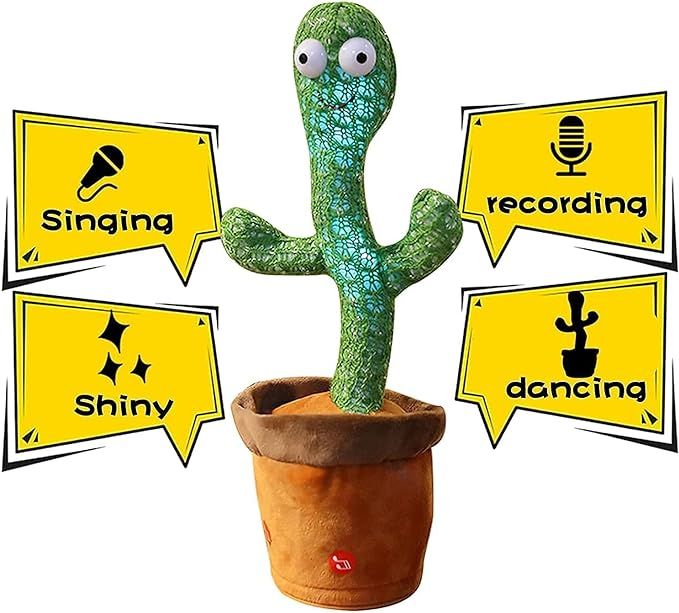 Mimicking Dancing Cactus Toy for Kids - Arabinox