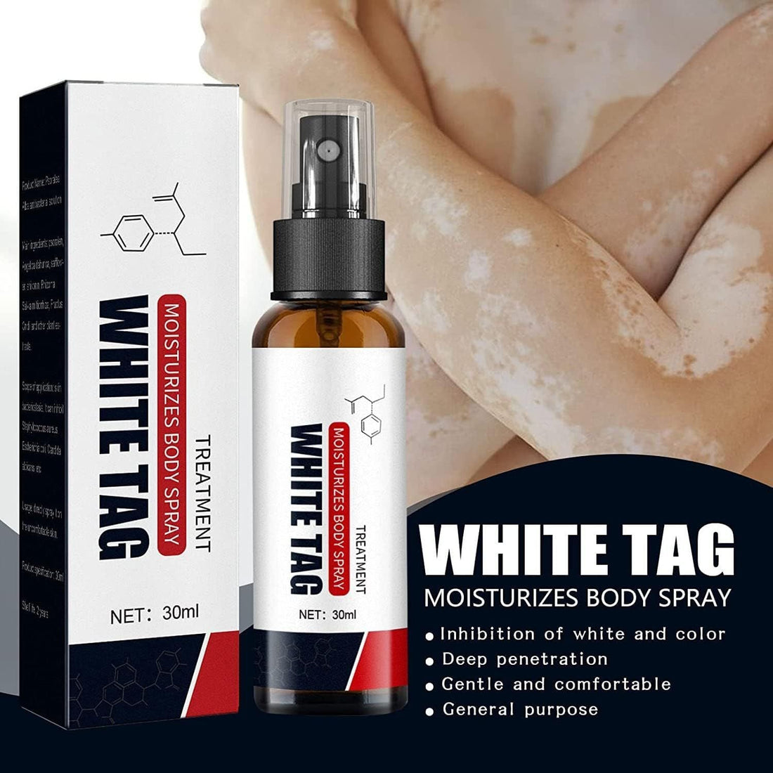 Dermax White Tag Body Moisturizing Spray - Arabinox