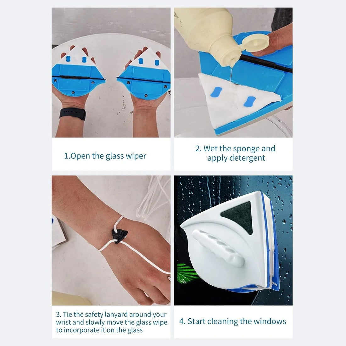 Doublefaced Glass Cleaner Magnetic - Arabinox