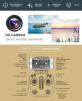 Drone Sky LH-X25 with HD Camera - Arabinox