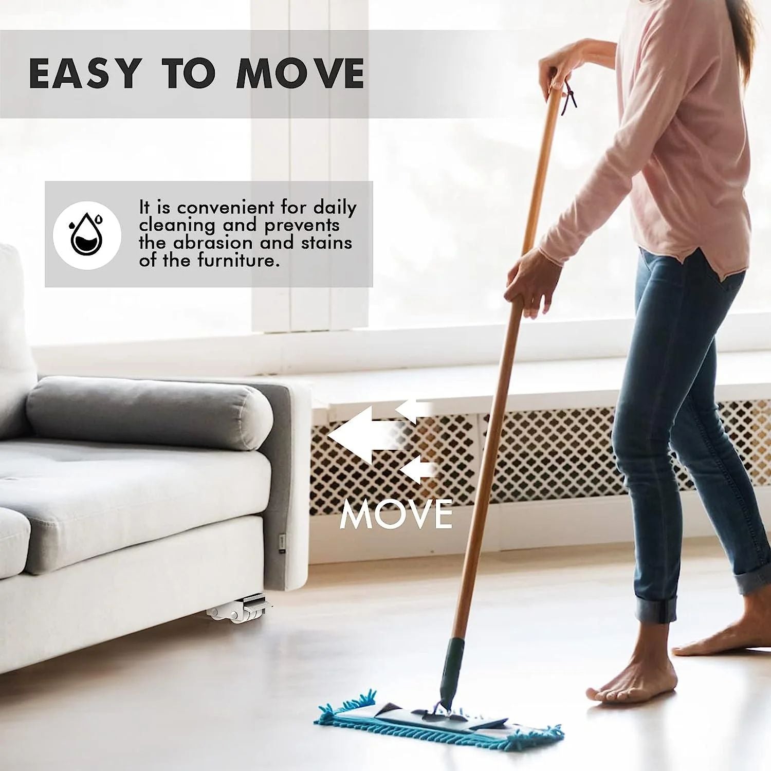 Easy DIY Furniture Mover - Arabinox