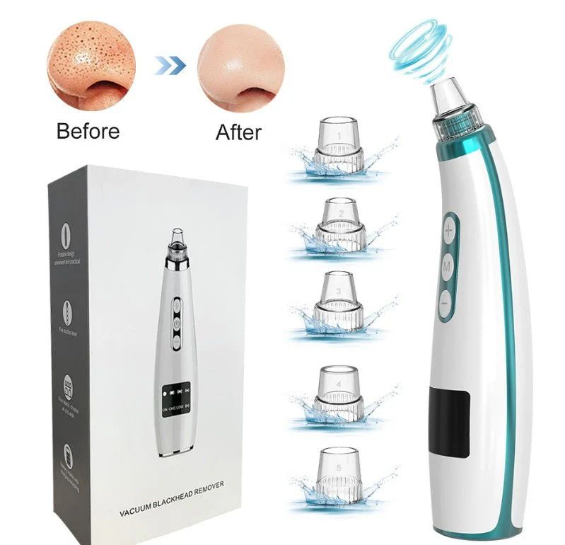 Electric Black Head Suction Instrument Face Cleaner - Arabinox