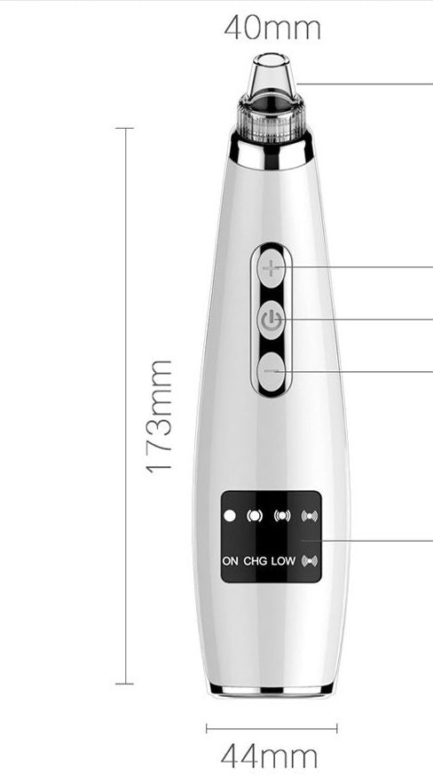 Electric Black Head Suction Instrument Face Cleaner - Arabinox