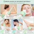 Electric Body Brush for Back and Shower Scrubber - Arabinox