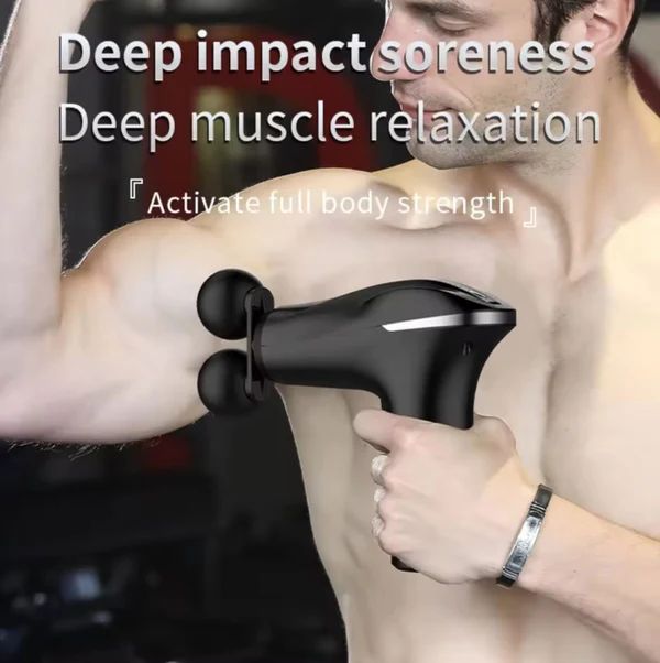 Electric Double Muscle Massager Gun - Arabinox