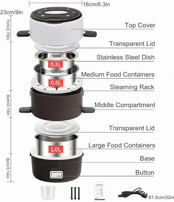 Electric Food Container - Arabinox