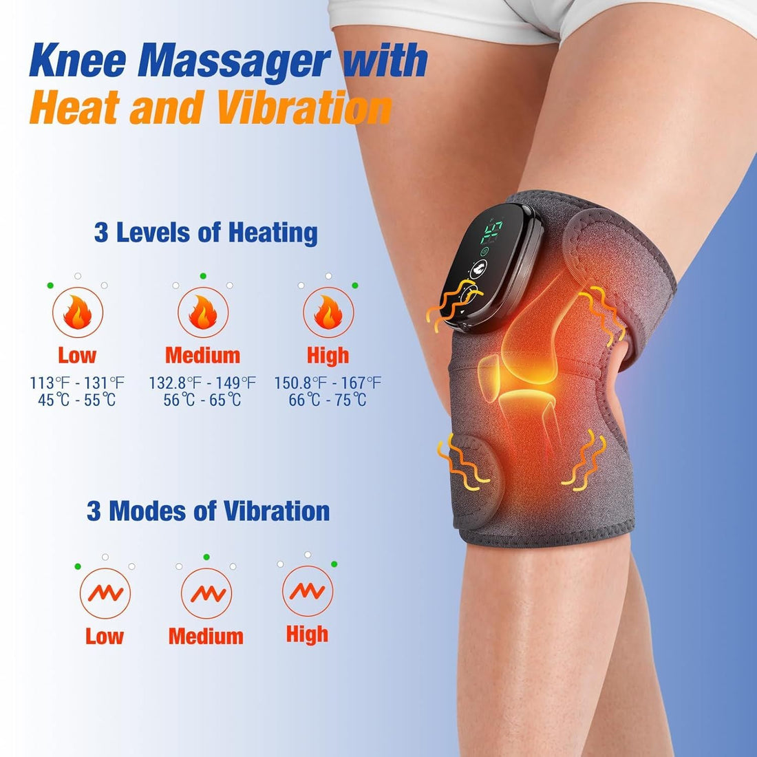 Electric Knee Massager - Arabinox