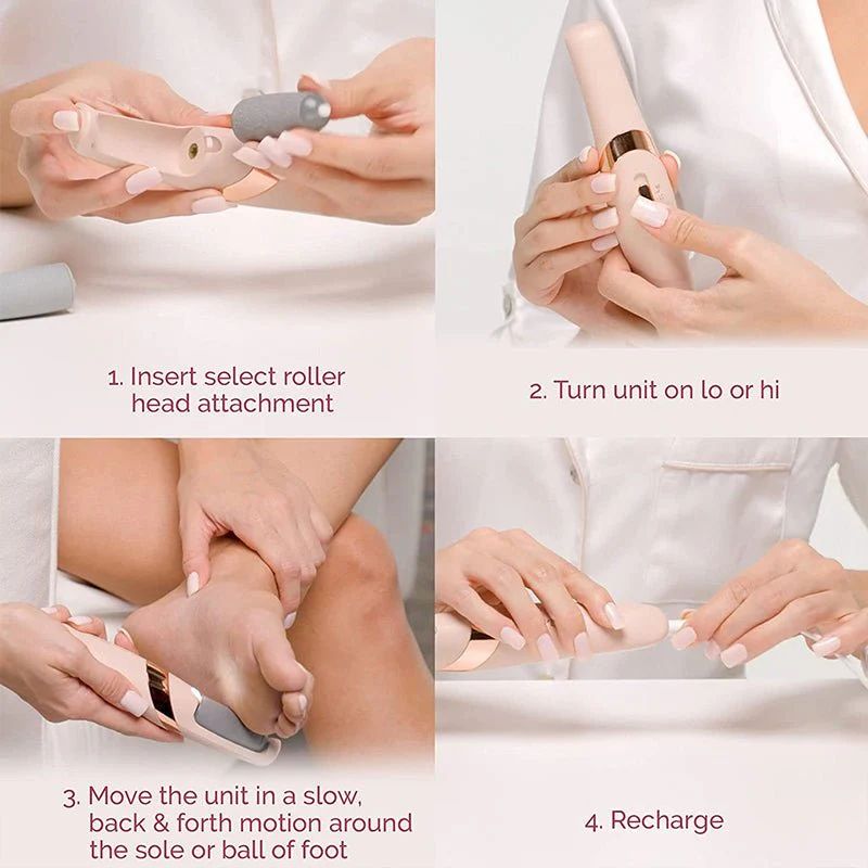 Electric Pedicure Foot File Callus Remover - Arabinox