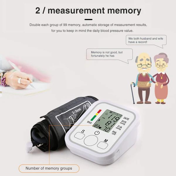 Electronic Blood Pressure Monitor - Arabinox