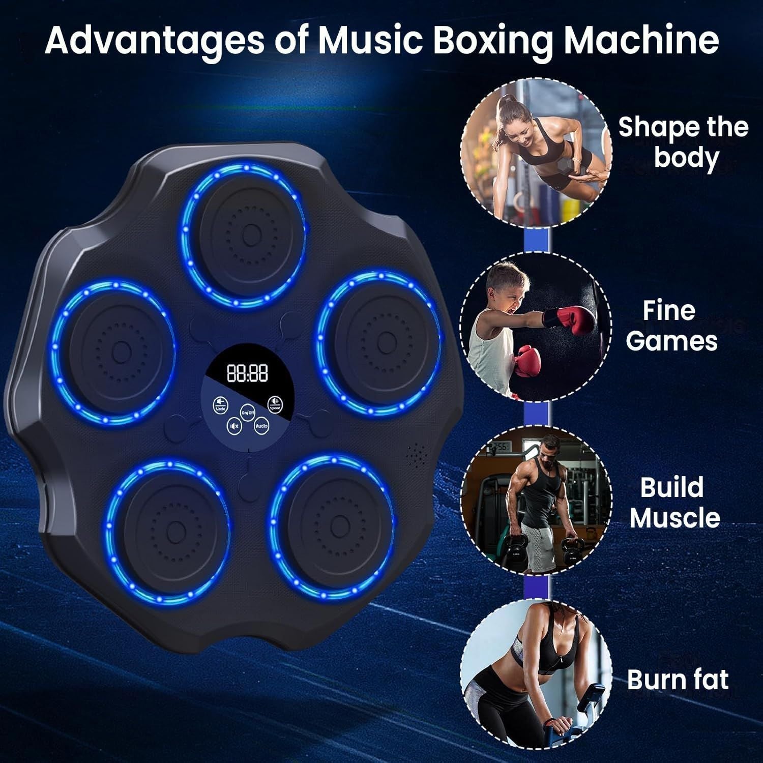 Electronic Musical Boxing Machine - Arabinox