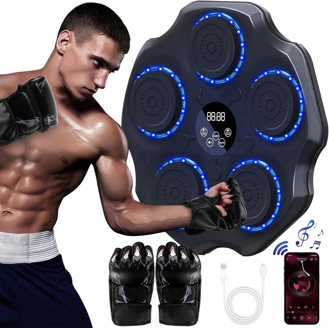 Electronic Musical Boxing Machine - Arabinox