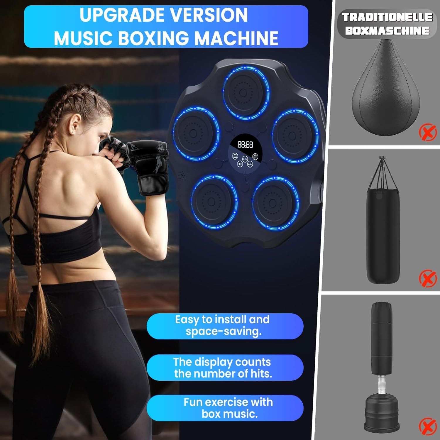 Electronic Musical Boxing Machine - Arabinox