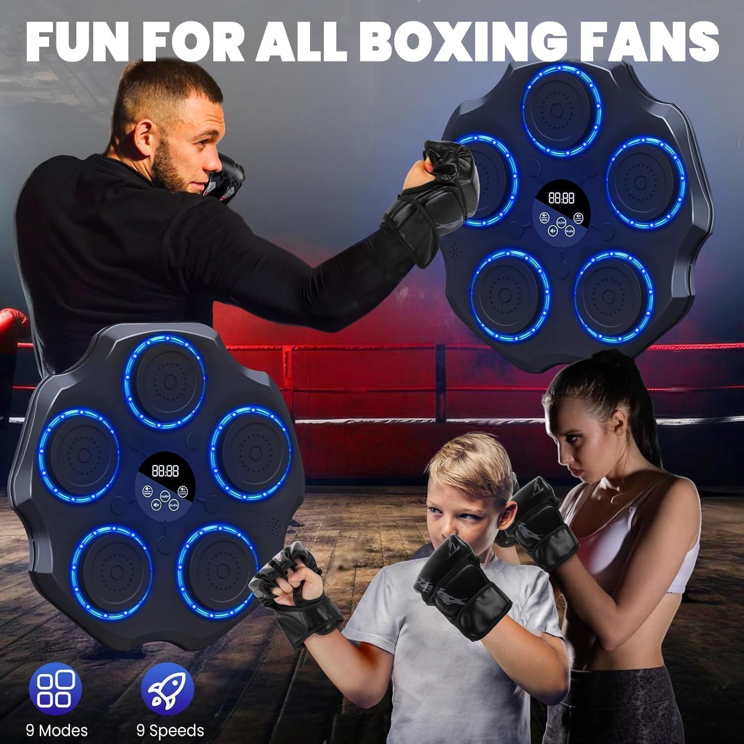 Electronic Musical Boxing Machine - Arabinox