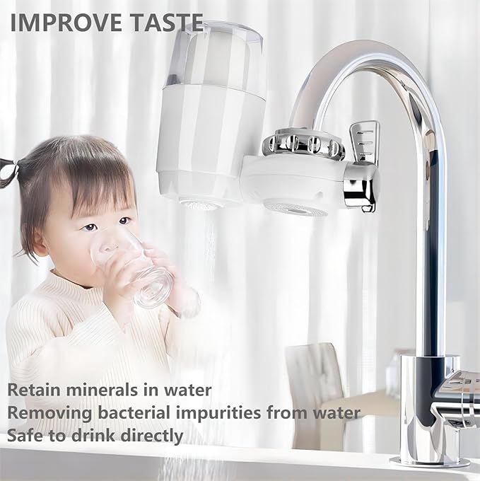Faucet Water Filter with Activated Carbon - Arabinox