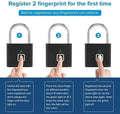 Fingerprint Padlock - Arabinox