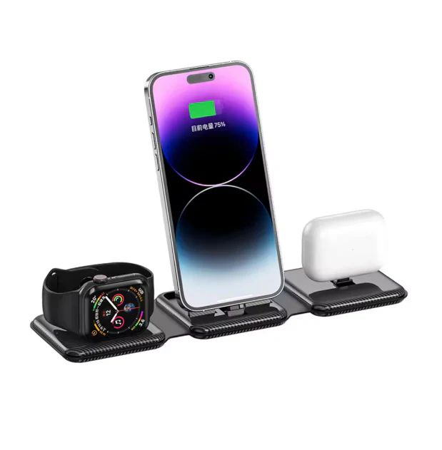 Foldable Magnetic Wireless Charger - Arabinox
