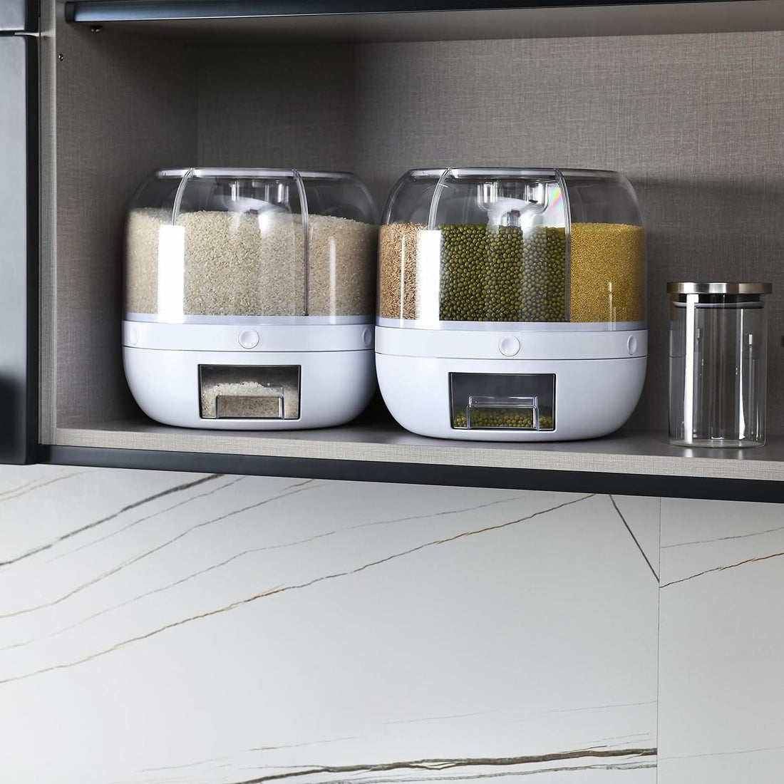 360 Degree Rotating Dry Food Dispenser - Arabinox