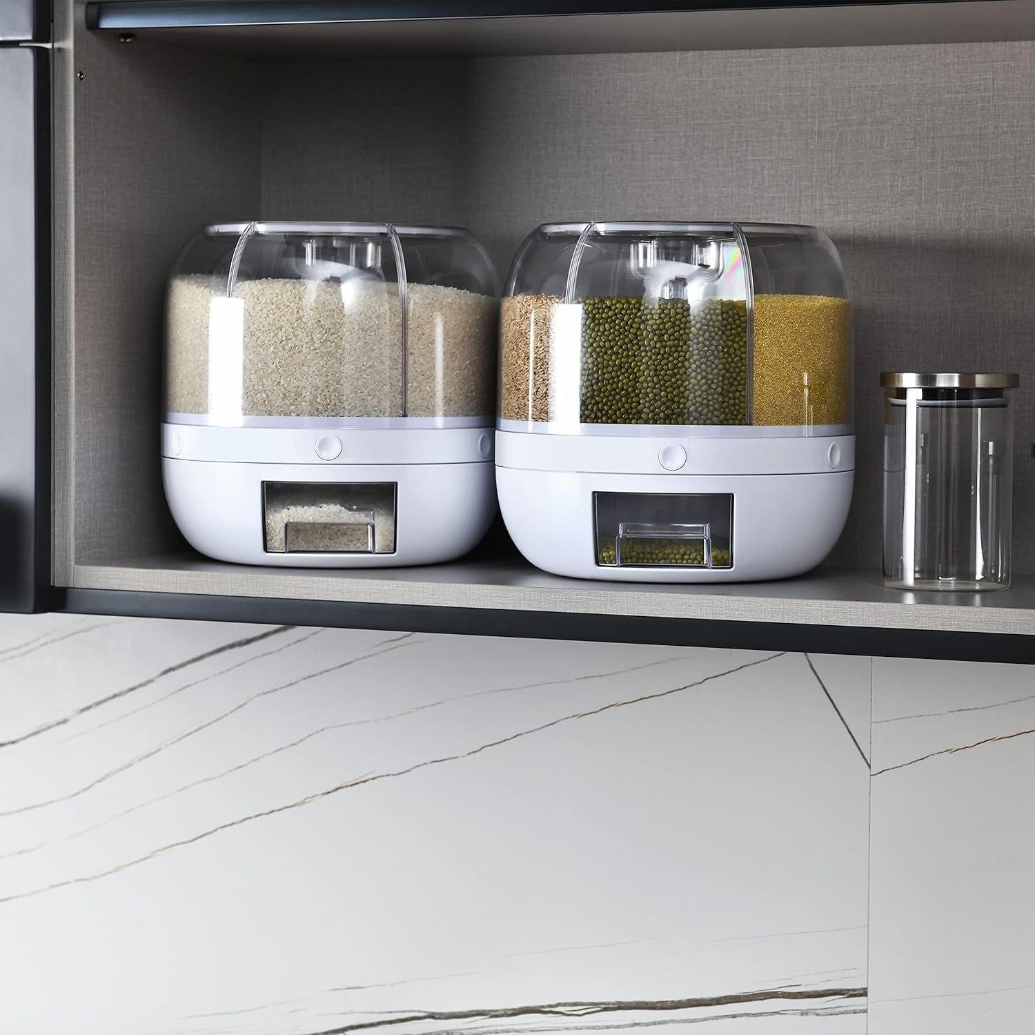 360 Degree Rotating Dry Food Dispenser - Arabinox