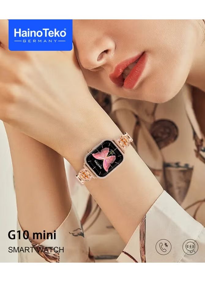 Haino Teko G10 Mini Smart Watch with Four Straps - Arabinox