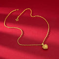 Gold Heart Necklace for Women - Arabinox