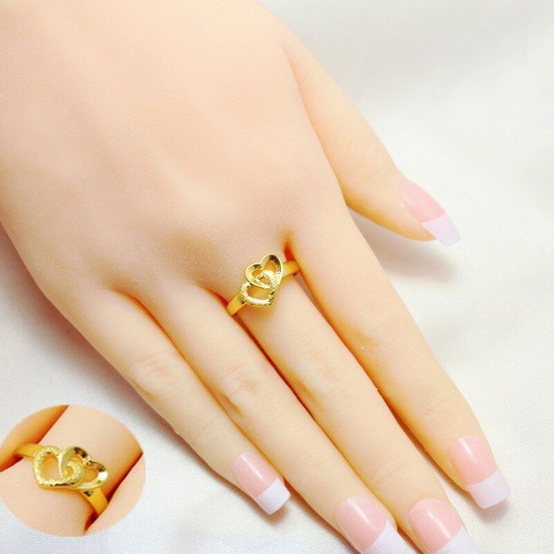 Elegant 999 Gold Open Ring – 100% Original - Arabinox