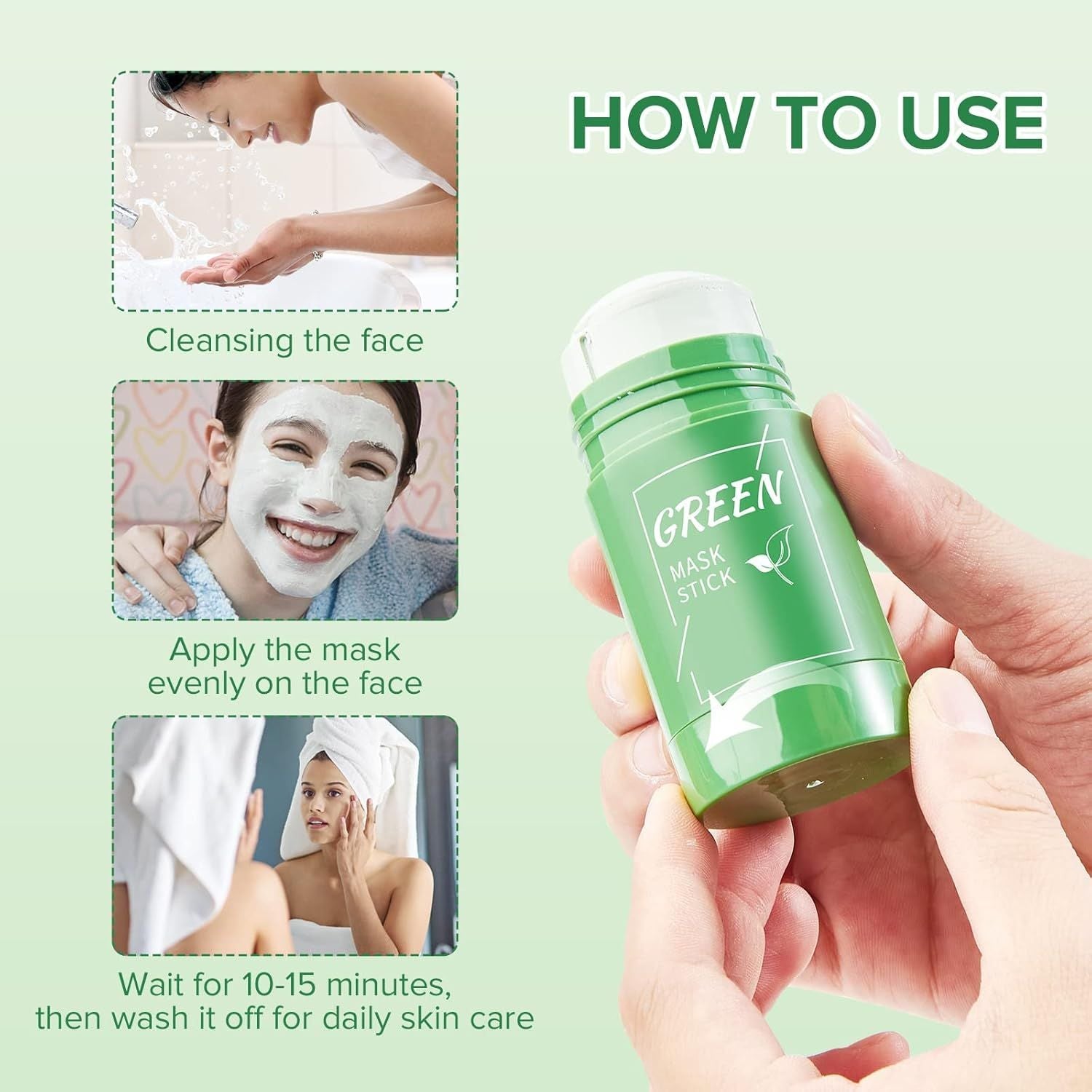 Green Tea Mask Stick for Face - Arabinox