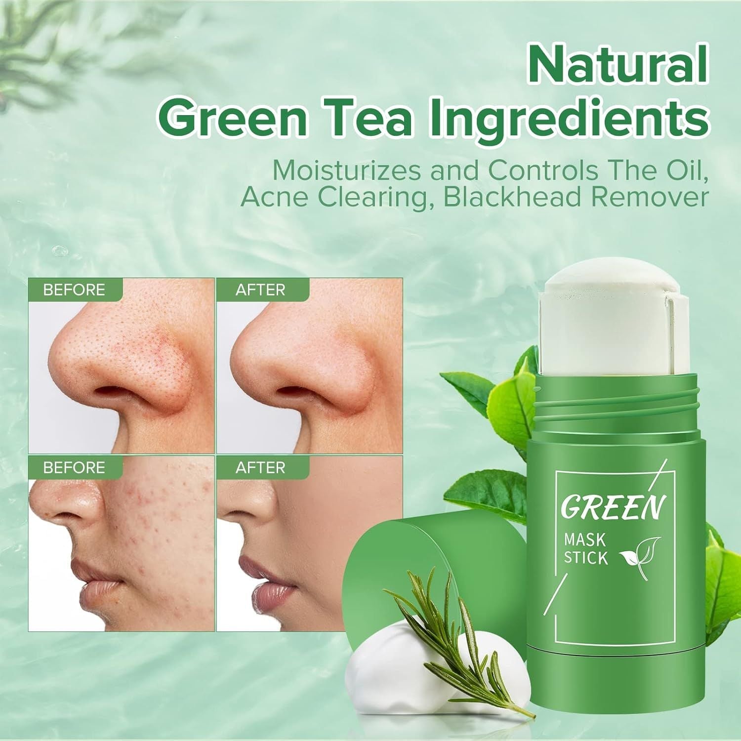 Green Tea Mask Stick for Face - Arabinox
