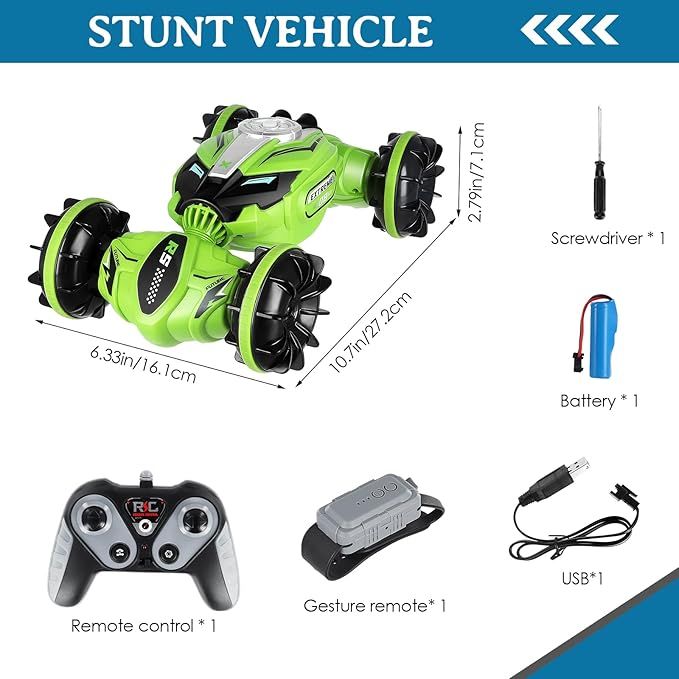 Hand Gesture Stunt Car - Arabinox