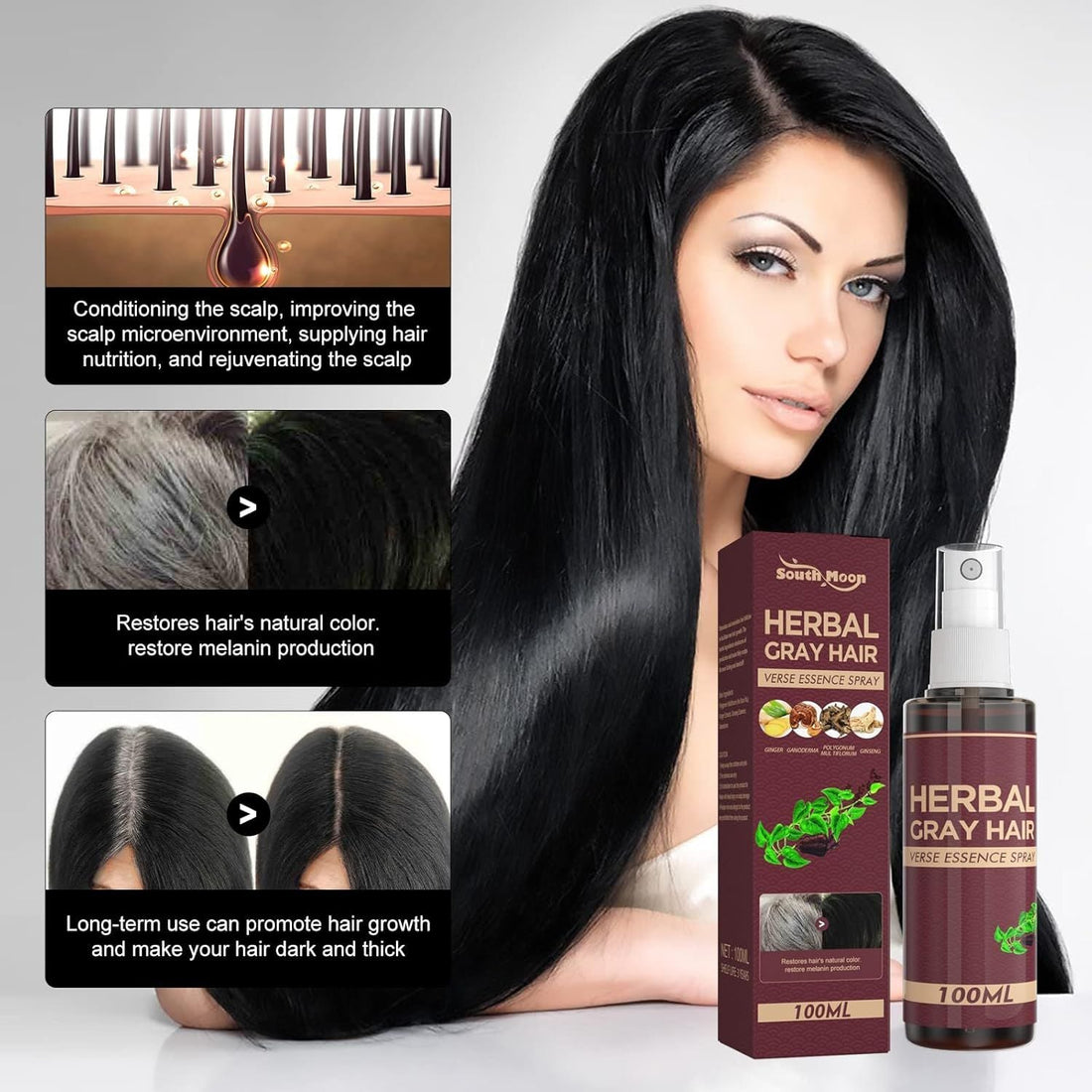 Herbal Hair Darkening Conditioner 100ML - Arabinox