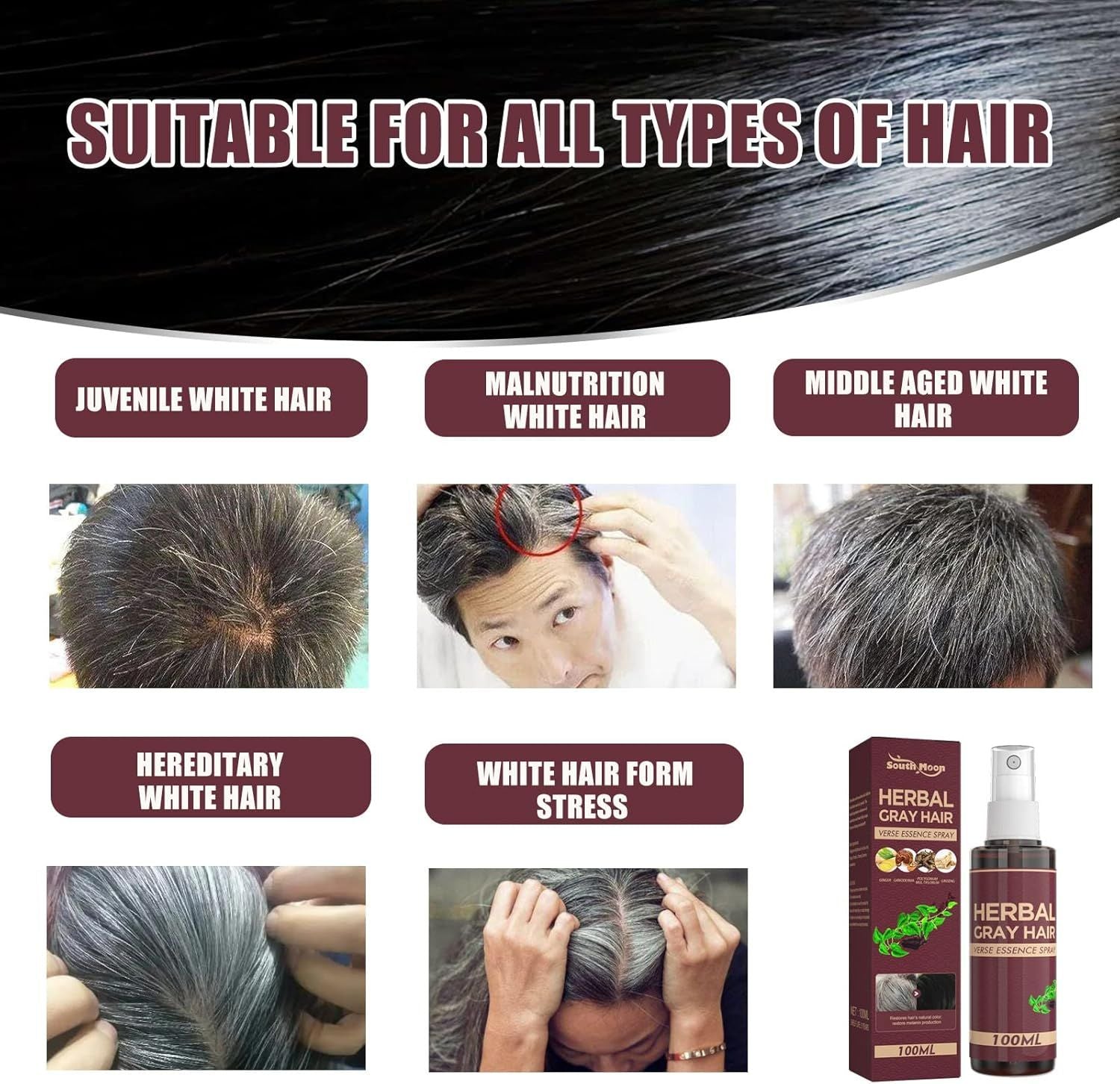 Herbal Hair Darkening Conditioner 100ML - Arabinox